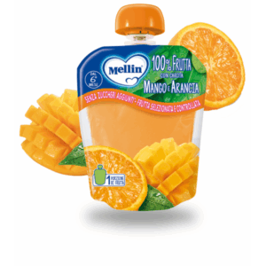 Mellin Pouch 100% Arancia/Mango 90 g