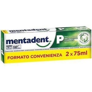 Mentadent P Dentifricio 2 x 75 ml