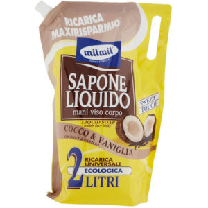 Mil Mil Sapone Liquido Busta Cocco 2 L