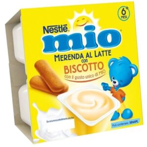Mio Merenda Latte Biscotto 4 x 100 g