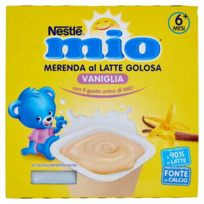 Mio Merenda Latte e Pera 4 x 100 g