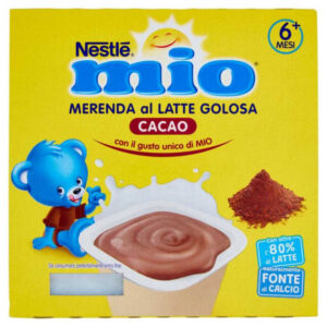 Mio Merenda Latte Vaniglia 4 x 100 g