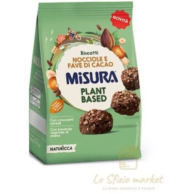 Misura Biscotti Naturaricca Cacao e Nocciole 260 g