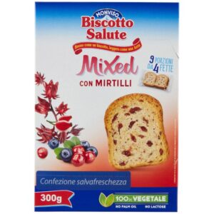 Monviso Fetta Salute con Mirtilli 300 g