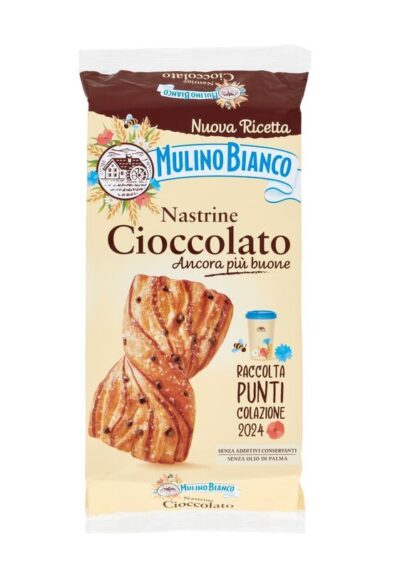 Mulino Bianco Nastrine Gocce Cioccolato 240 g