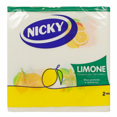 Nicky 35 Tovaglioli Limoni Maxi 38x38 cm