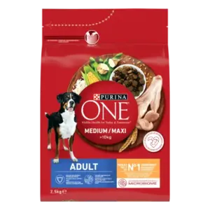 One Cibo per Cani Medium-Maxi Adult Pollo e Riso 2,5 kg