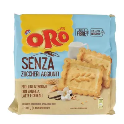 Oro Saiwa Biscotti Senza Zucchero 300 g