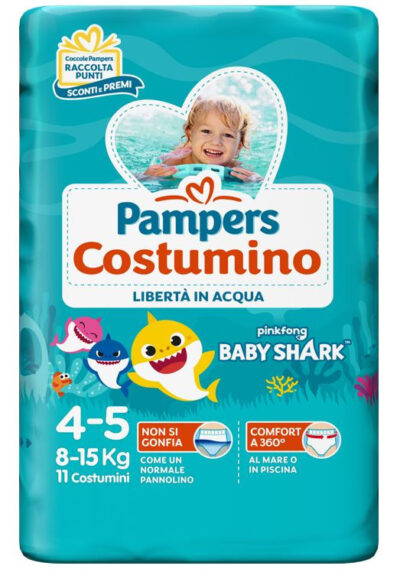 Pampers Costumino x11 kg 8/15 Taglia 4/5
