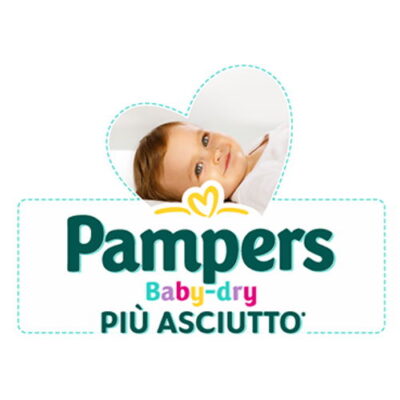 Pampers Pannolini Baby Dry Quadri Midi x 112
