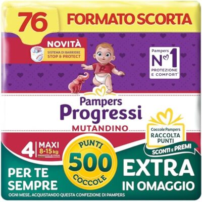 Pampers Pannolini Baby Dry Quadro Junior x 88