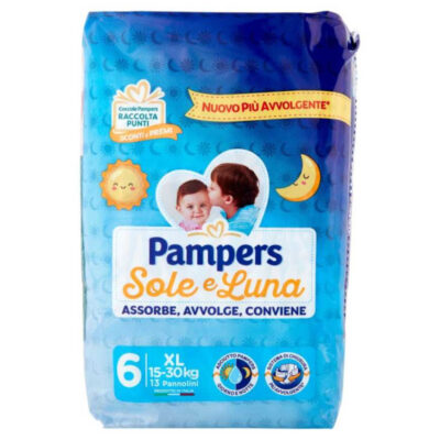 Pampers Pannolini Sole e Luna Mutandina Junior x14