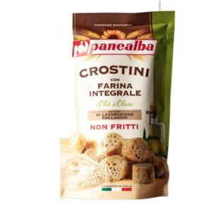 Panealba Crostini Farina Integrale 80 g