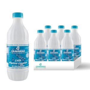 Parmalat Latte UHT 100% Italiano Parzialmente Scremato Bottiglia 1 L
