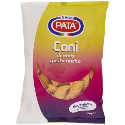 Pata Sfizzy Coni Gusto Nacho 100 g