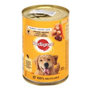 Pedigree Gelatina Pollo Carote 400 g