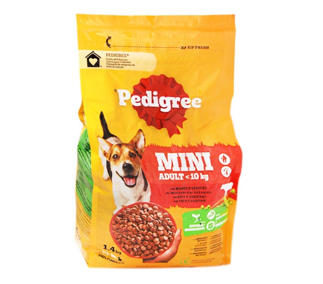 Pedigree Small Dog Manzo 1,4 kg