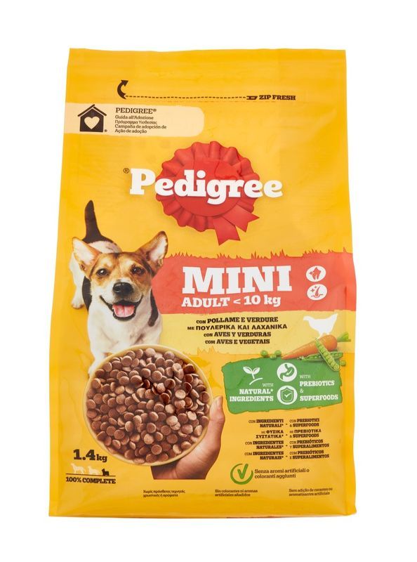 Pedigree Small Dog Pollo 1,4 kg