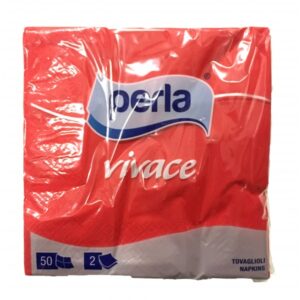 Perla 100 Tovaglioli Allegro 2 Veli 33x33 cm
