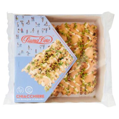 Piuma d'Oro Chiacchiere Glassa al Pistacchio 175 g