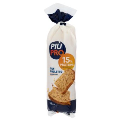 Piupro Pane Morbido Fette Proteico 400 g