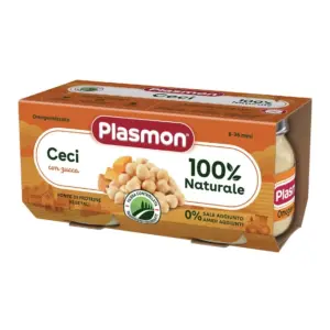 Plasmon Omogeneizzato Ceci/Zucca 2 x 80 g