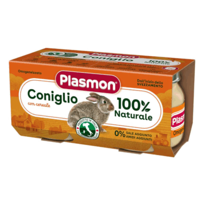 Plasmon Omogeneizzato Coniglio 2 x 80 g