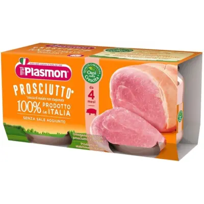 Plasmon Omogeneizzato Prosciutto Cotto 2 x 80 g