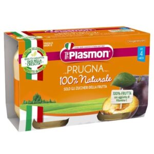 Plasmon Omogeneizzato Prugna 2 x 80 g