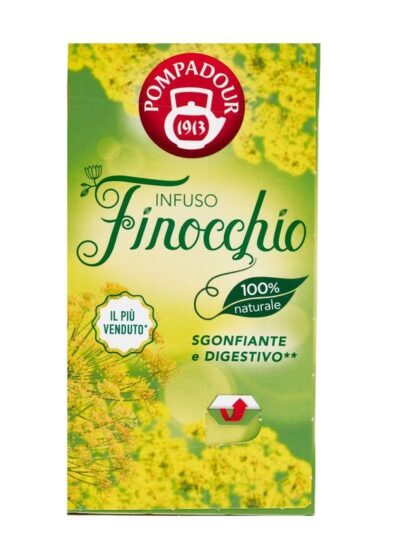 Pompadour Infuso Finocchio 20 Filtri 40 g