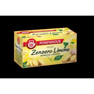 Pompadour Infuso Zenzero Limone 20 Filtri 36 g
