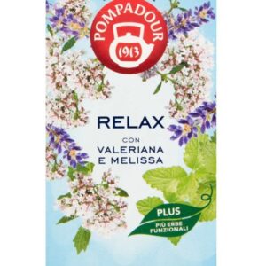 Pompadour Tisana Relax Plus 18 Filtri 40 g
