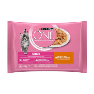 Purina One Junior Pollo 4 x 85 g