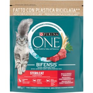 Purina One Sterilcat Manzo e Frumento 800 g