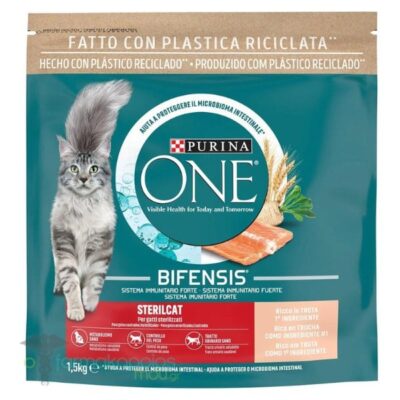 Purina One Sterilcat Trota e Frumento 1,5 kg