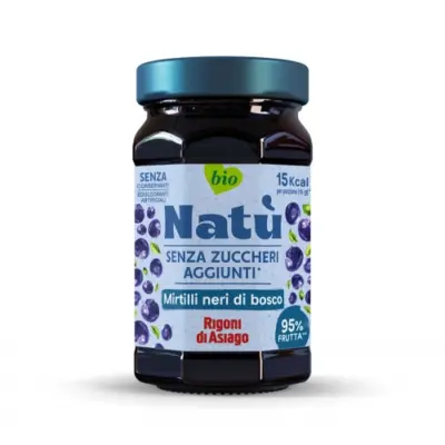 Rigoni Bio Natura Confettura Mirtilli Senza Zucchero 240 g
