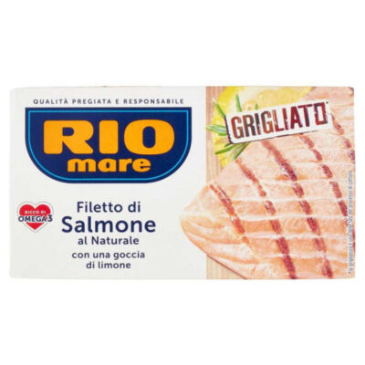 Riomare Filetti di Salmone in Olio di Oliva 125 g