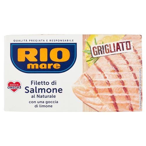 Riomare Salmone Grigliato al Naturale Limone 125 g
