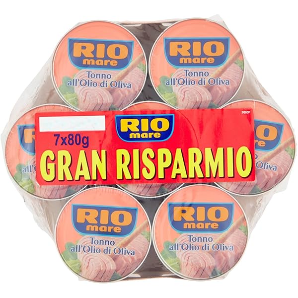 Riomare Tonno in Olio di Oliva 12 x 80/52 g
