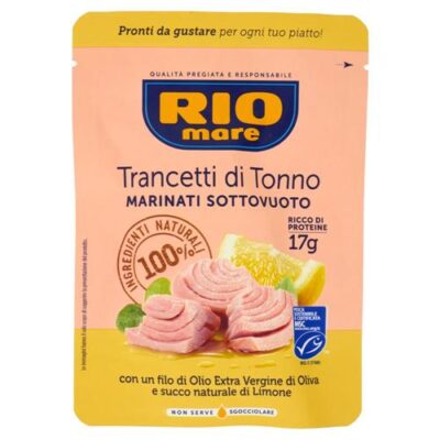Riomare Trancetti Tonno in Olio Extra Vergine di Oliva Limone 70 g