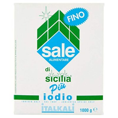 Sale di Sicilia Sale Fino Iodato 1 kg
