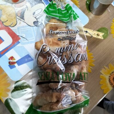 Santangelo Mini Croissant Senza Latte e Uova 250 g