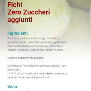 Santarosa Confettura Senza Zuccheri Aggiunti Fichi 300 g