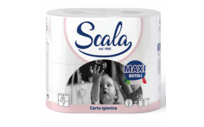 Scala Carta Igienica 4 Maxi Rotoli