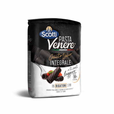 Scotti Pasta Venere Rigatoni 400 g