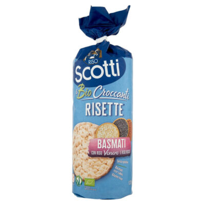 Scotti Risette Bio Base Riso Rosso/Nero 120 g