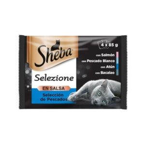 Sheba Selezione con Pesce 4 x 85 g