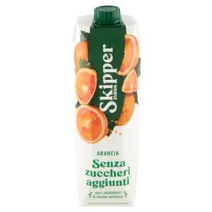 Skipper Senza Zuccheri Aggiunti Arancia Brick 1 L