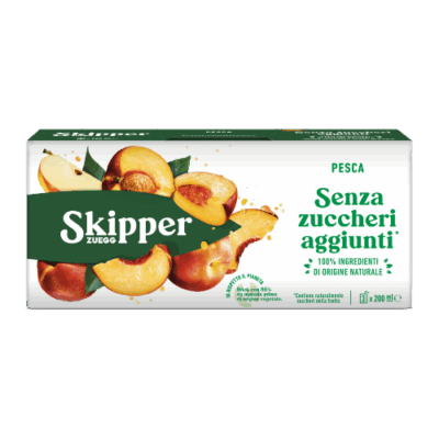 Skipper Succo Senza Zucchero Aggiunto Pesca 3 x 200 ml