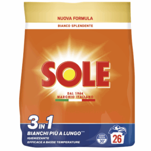 Sole Lavatrice Polvere 26 Misurini